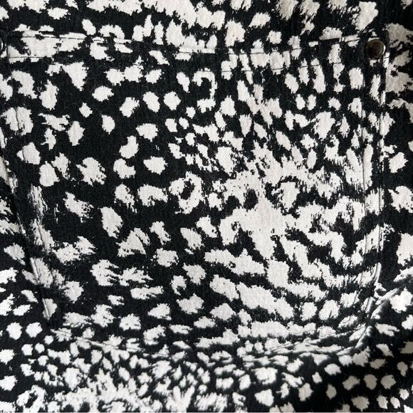 Caché Anthropologie Animal Print Skinny Pants Size 6 - Picture 9 of 9